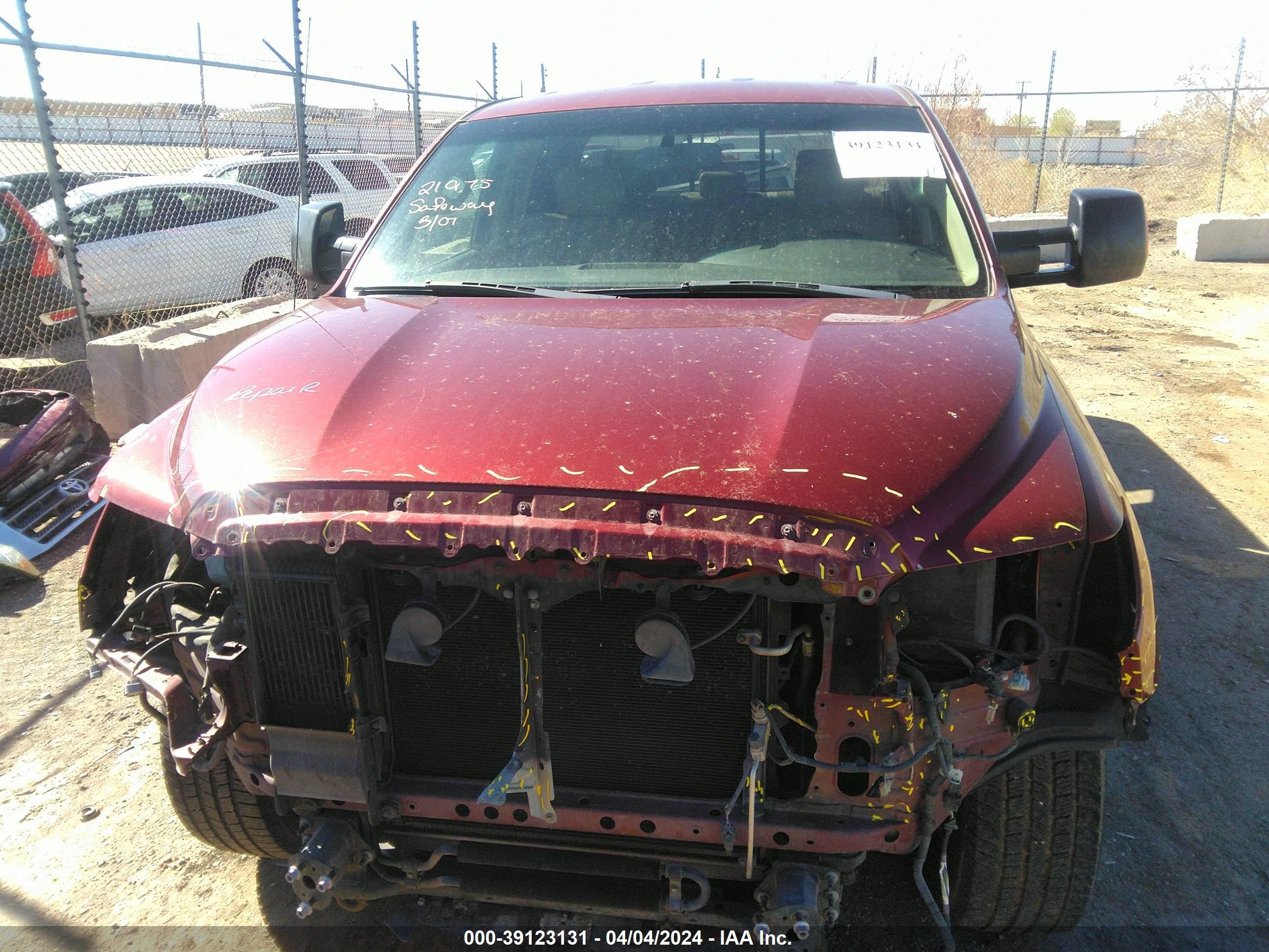 Photo 12 VIN: 5TFRV58127X017533 - TOYOTA TUNDRA 