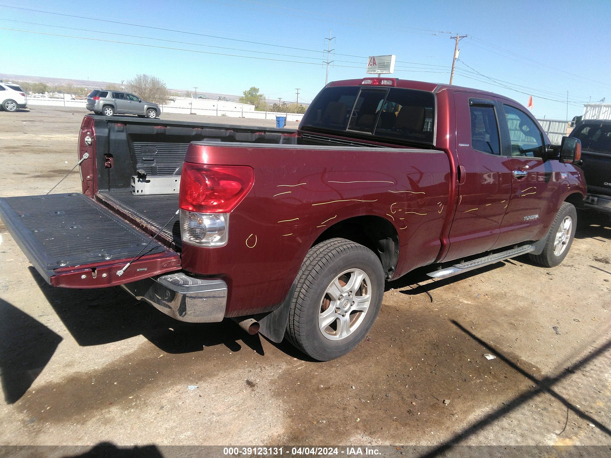 Photo 3 VIN: 5TFRV58127X017533 - TOYOTA TUNDRA 