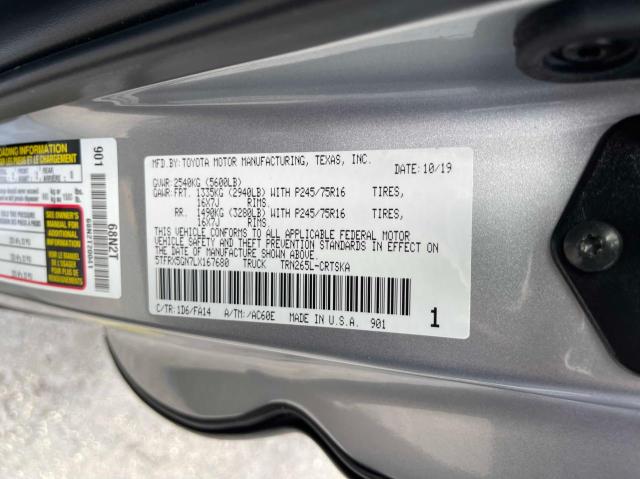 Photo 9 VIN: 5TFRX5GN7LX167680 - TOYOTA TACOMA ACC 