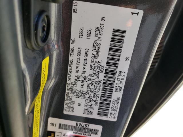 Photo 9 VIN: 5TFRY5F17FX187508 - TOYOTA TUNDRA DOU 