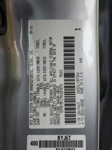 Photo 11 VIN: 5TFRY5F17MX287072 - TOYOTA TUNDRA DOU 