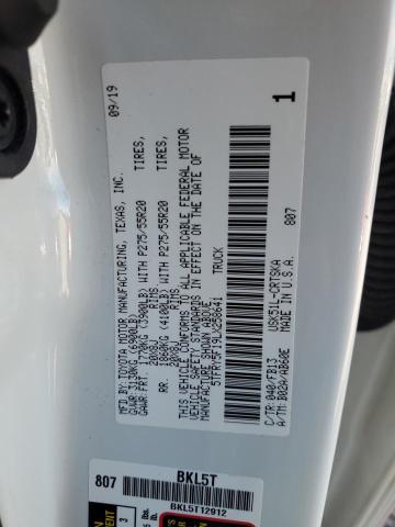 Photo 11 VIN: 5TFRY5F19LX258641 - TOYOTA TUNDRA DOU 