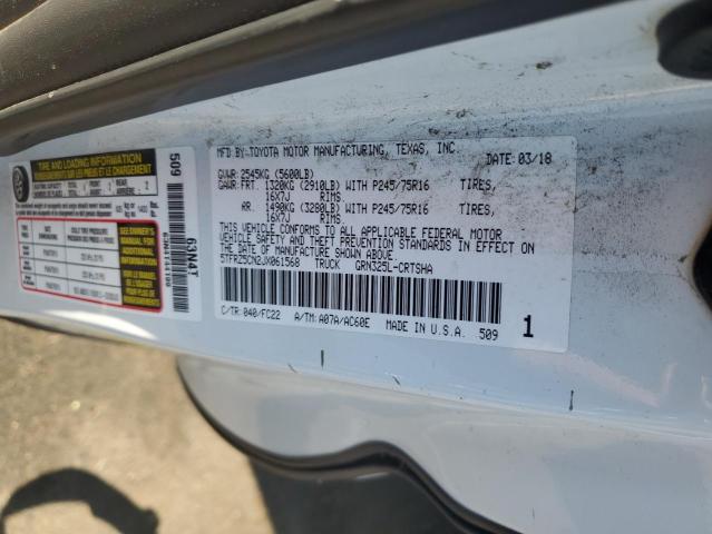 Photo 11 VIN: 5TFRZ5CN2JX061568 - TOYOTA TACOMA ACC 