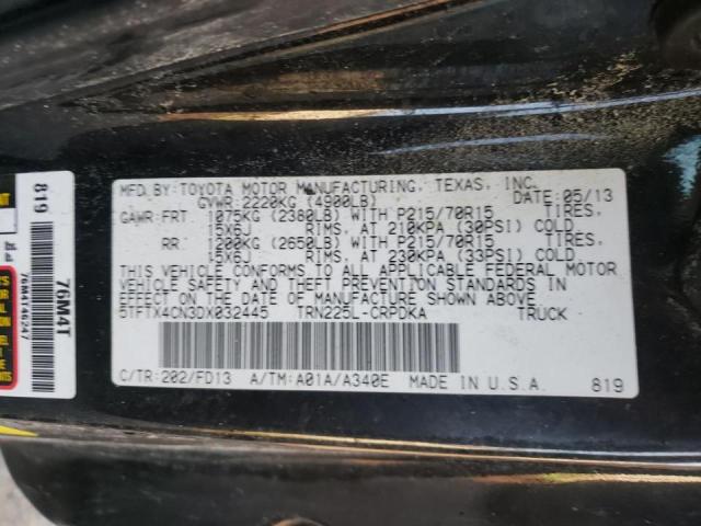 Photo 12 VIN: 5TFTX4CN3DX032445 - TOYOTA TACOMA ACC 