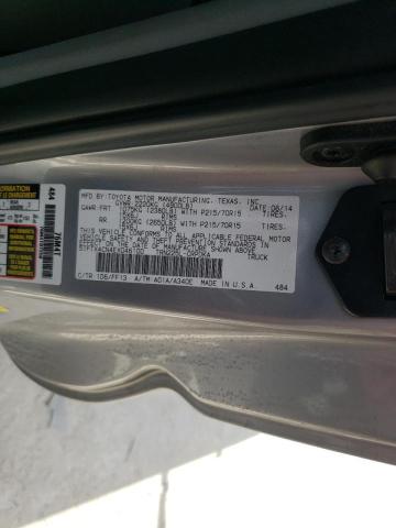 Photo 9 VIN: 5TFTX4CN4EX046100 - TOYOTA TACOMA ACC 