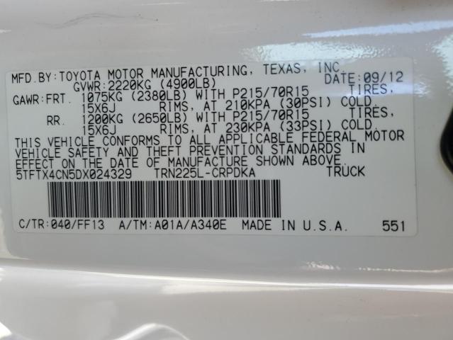 Photo 11 VIN: 5TFTX4CN5DX024329 - TOYOTA TACOMA 