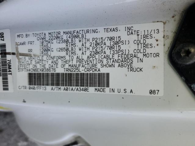 Photo 12 VIN: 5TFTX4CN6EX038676 - TOYOTA TACOMA ACC 