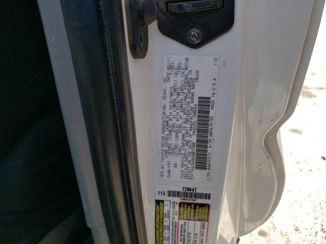 Photo 9 VIN: 5TFTX4CNXBX007300 - TOYOTA TACOMA ACC 