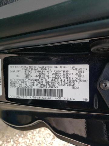 Photo 9 VIN: 5TFTX4CNXDX023290 - TOYOTA TACOMA ACC 