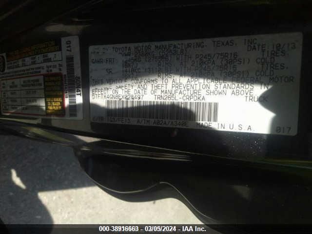 Photo 8 VIN: 5TFTX4GN8EX028497 - TOYOTA TACOMA 