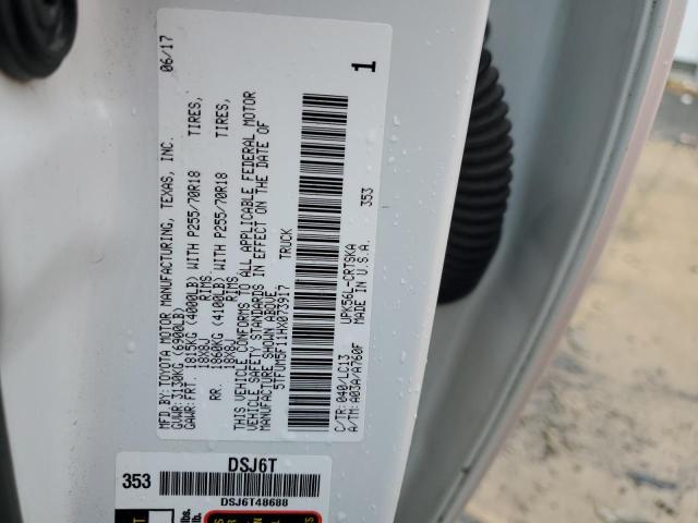 Photo 11 VIN: 5TFUM5F11HX073917 - TOYOTA TUNDRA 