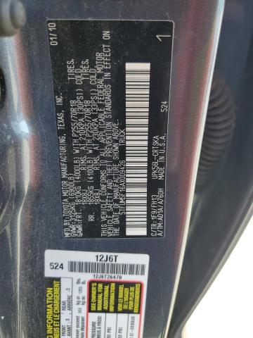 Photo 11 VIN: 5TFUM5F16AX009426 - TOYOTA TUNDRA DOU 