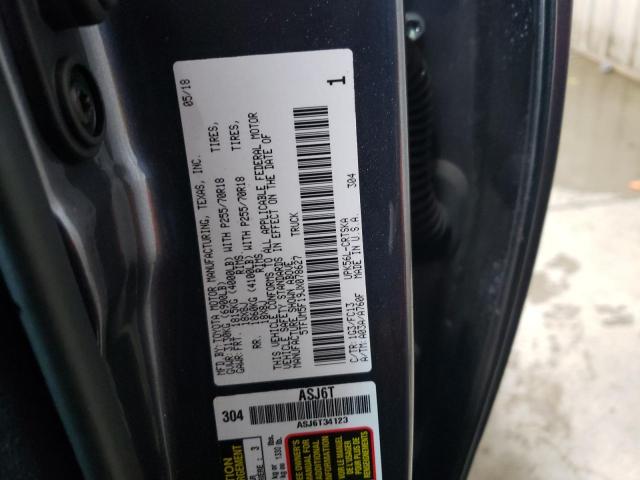 Photo 11 VIN: 5TFUM5F19JX078627 - TOYOTA TUNDRA 