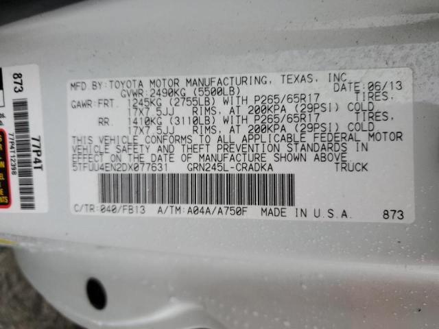 Photo 11 VIN: 5TFUU4EN2DX077631 - TOYOTA TACOMA 