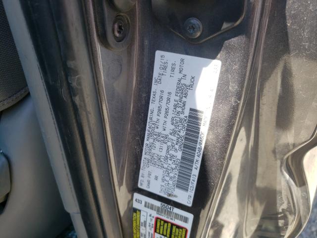 Photo 9 VIN: 5TFUU4EN7FX125823 - TOYOTA TACOMA ACC 