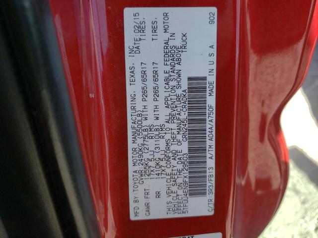 Photo 9 VIN: 5TFUU4EN9FX129503 - TOYOTA TACOMA ACC 