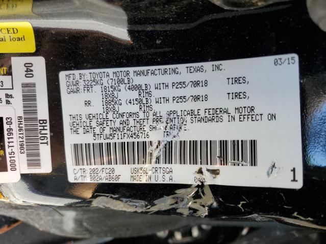 Photo 11 VIN: 5TFUW5F11FX456716 - TOYOTA TUNDRA DOU 