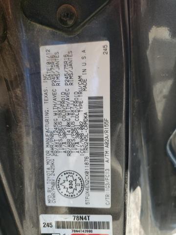 Photo 11 VIN: 5TFUX4EN2CX011876 - TOYOTA TACOMA ACC 