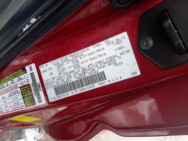 Photo 11 VIN: 5TFUX4EN2EX028874 - TOYOTA TACOMA ACC 