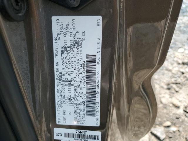 Photo 11 VIN: 5TFUX4EN4BX003972 - TOYOTA TACOMA ACC 