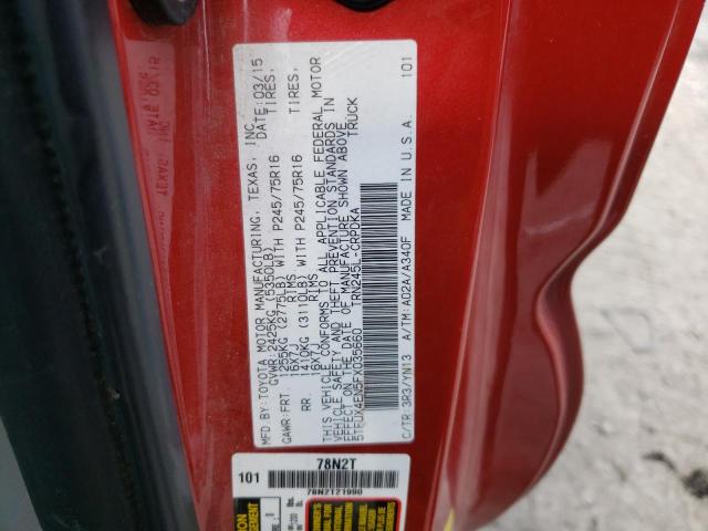 Photo 11 VIN: 5TFUX4EN5FX035660 - TOYOTA TACOMA ACC 