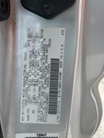 Photo 11 VIN: 5TFUX4EN6DX020663 - TOYOTA TACOMA ACC 