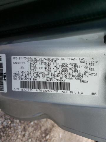 Photo 9 VIN: 5TFUX4EN9DX018941 - TOYOTA TACOMA ACC 