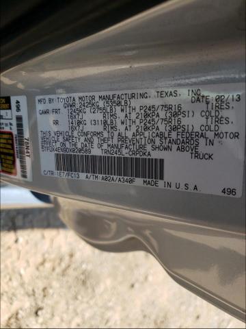 Photo 9 VIN: 5TFUX4EN9DX020589 - TOYOTA TACOMA ACC 