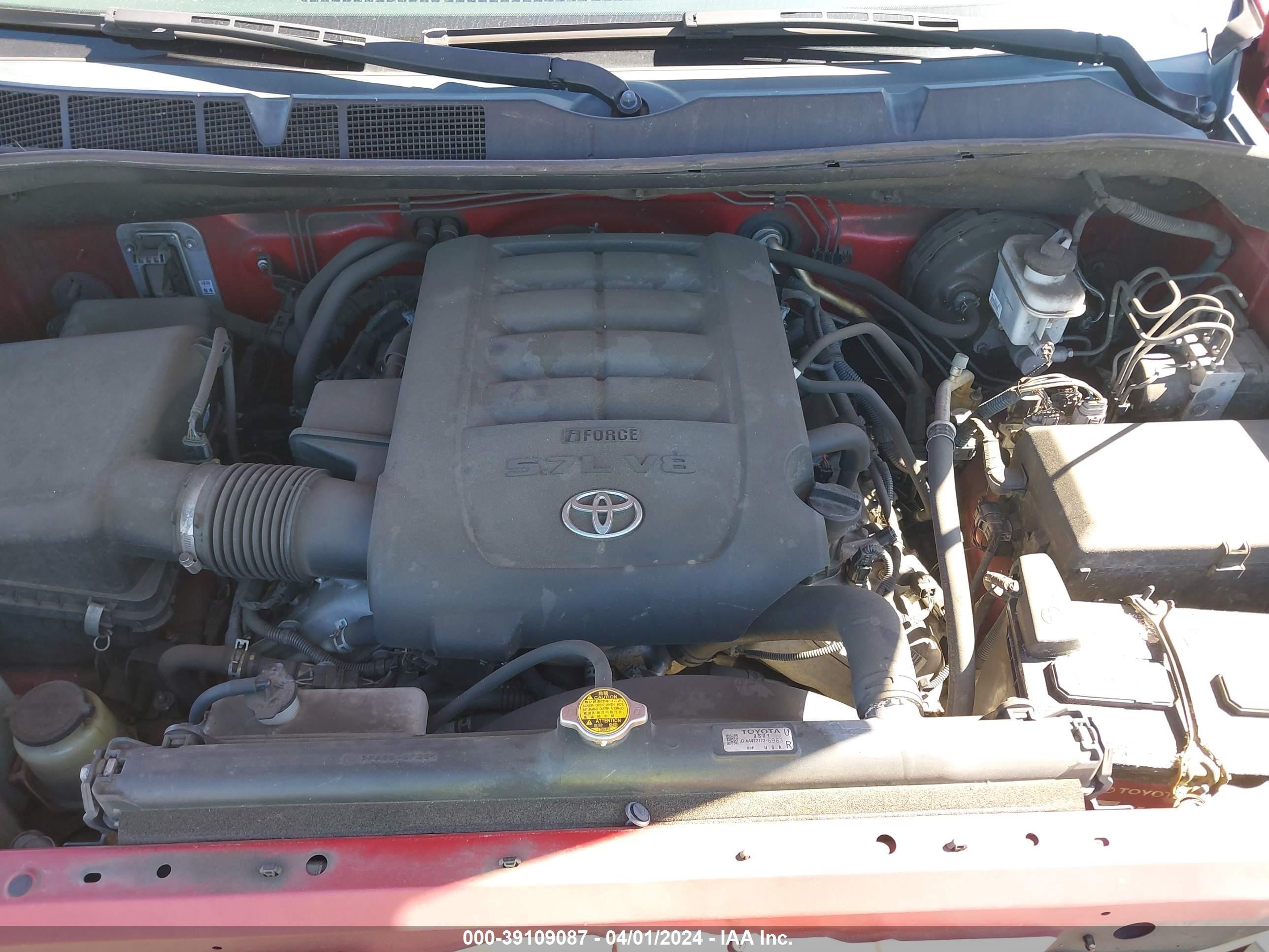 Photo 9 VIN: 5TFUY5F12DX274353 - TOYOTA TUNDRA 