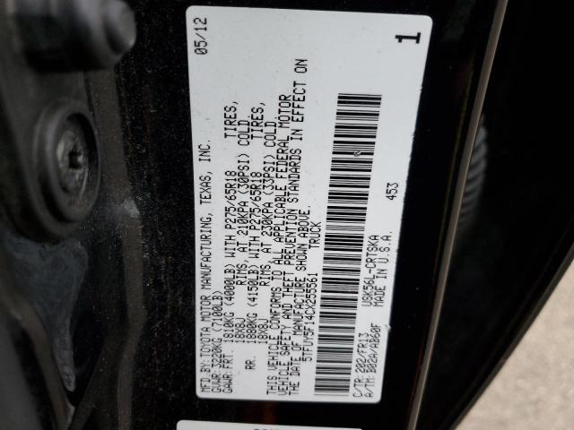 Photo 11 VIN: 5TFUY5F14CX255561 - TOYOTA TUNDRA DOU 