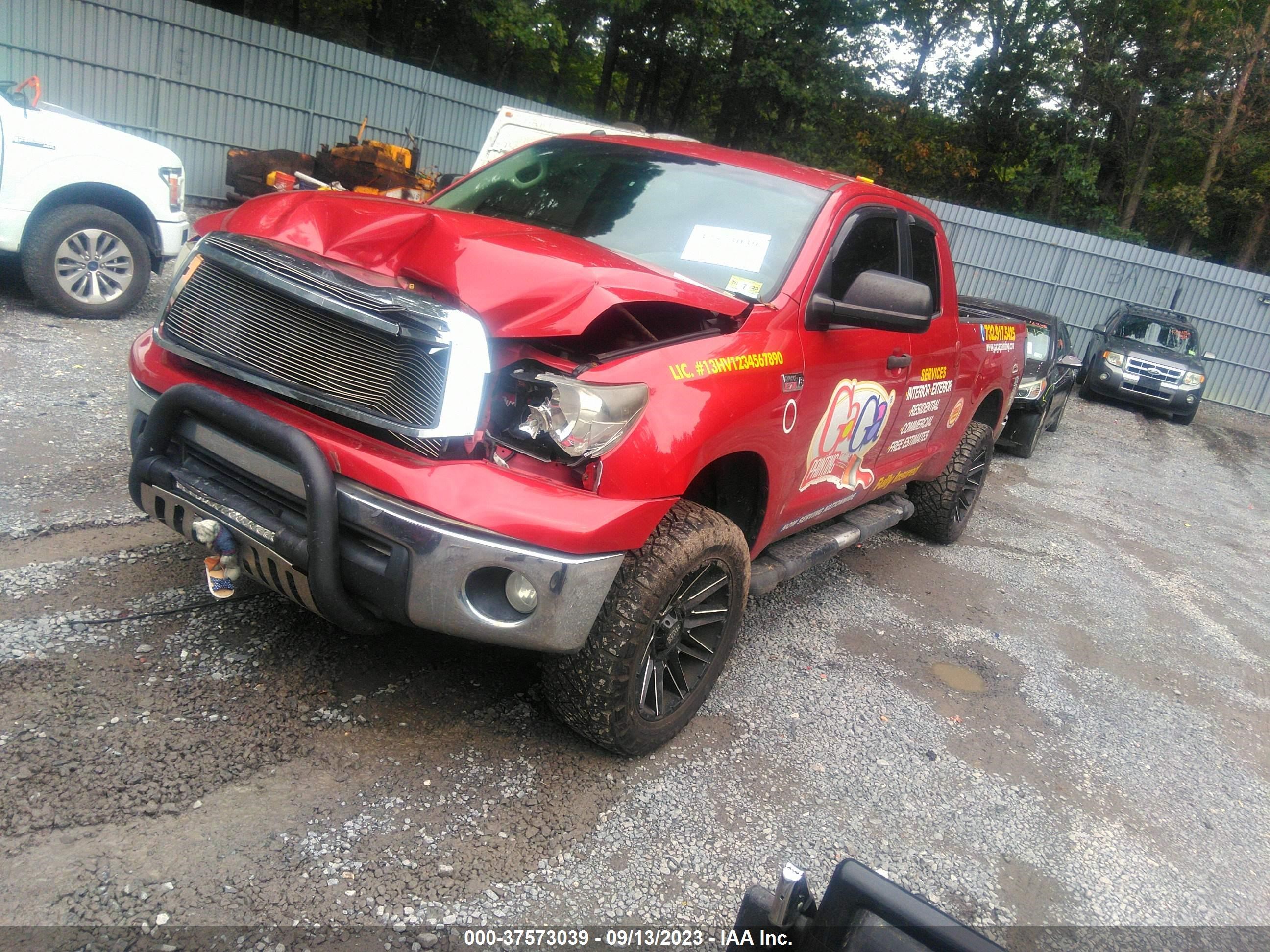 Photo 1 VIN: 5TFUY5F19CX248511 - TOYOTA TUNDRA 