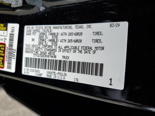 Photo 12 VIN: 5TFWC5DB3RX074690 - TOYOTA TUNDRA CRE 