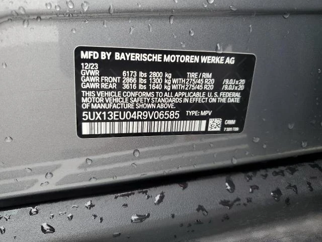 Photo 12 VIN: 5UX13EU04R9V06585 - BMW X5 SDRIVE 