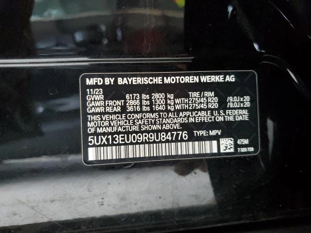 Photo 13 VIN: 5UX13EU09R9U84776 - BMW X5 SDRIVE 