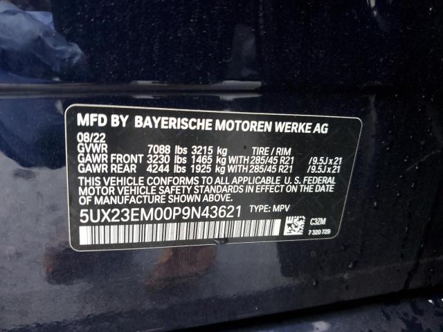 Photo 12 VIN: 5UX23EM00P9N43621 - BMW X7 XDRIVE4 