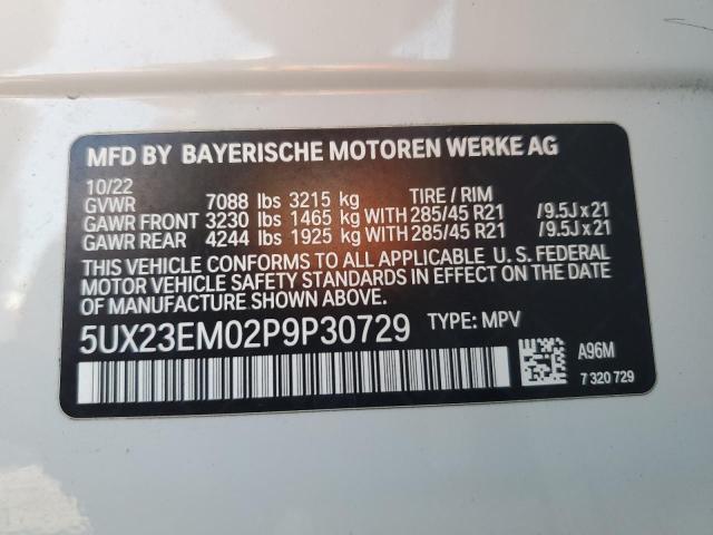 Photo 12 VIN: 5UX23EM02P9P30729 - BMW X7 XDRIVE4 