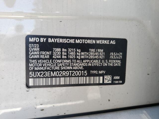 Photo 11 VIN: 5UX23EM02R9T20015 - BMW X7 