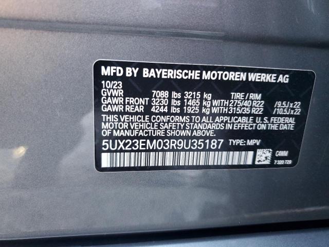 Photo 12 VIN: 5UX23EM03R9U35187 - BMW X7 