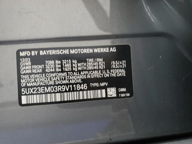 Photo 12 VIN: 5UX23EM03R9V11846 - BMW X7 