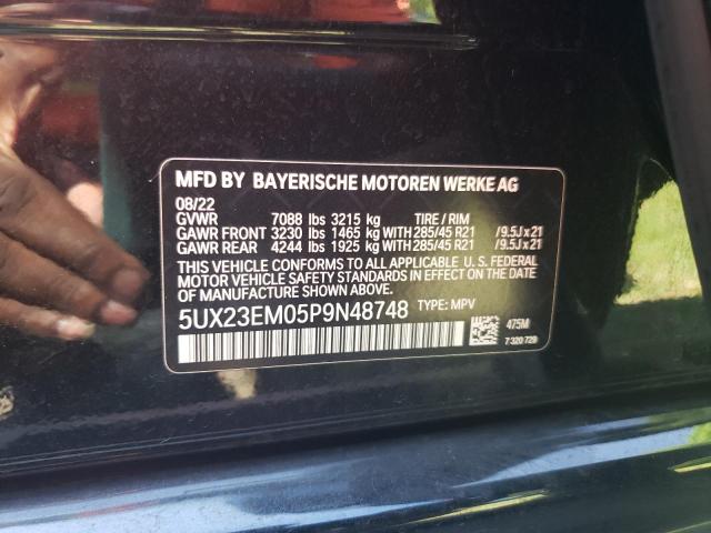 Photo 12 VIN: 5UX23EM05P9N48748 - BMW X7 XDRIVE4 