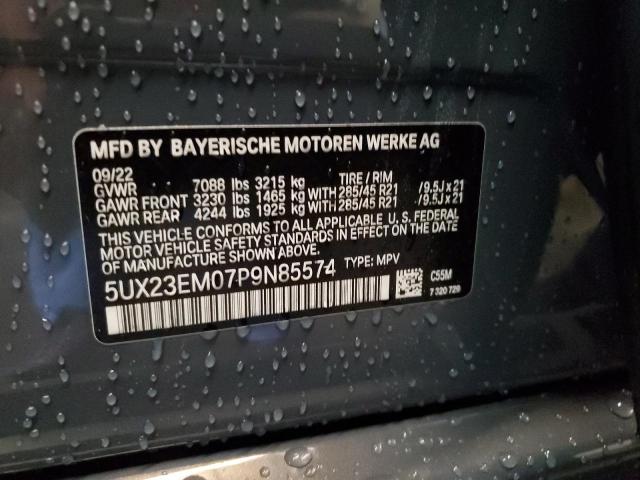 Photo 12 VIN: 5UX23EM07P9N85574 - BMW X7 XDRIVE4 