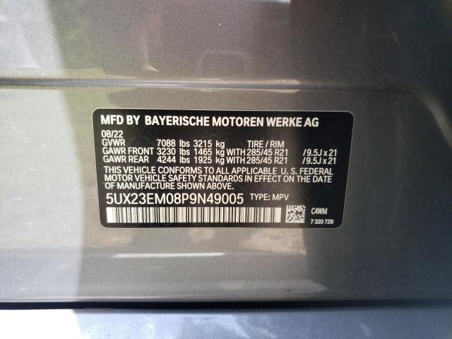 Photo 12 VIN: 5UX23EM08P9N49005 - BMW X7 XDRIVE4 