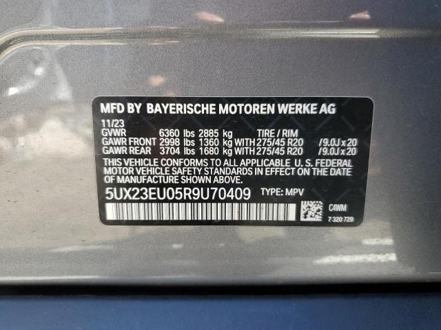 Photo 11 VIN: 5UX23EU05R9U70409 - BMW X5 