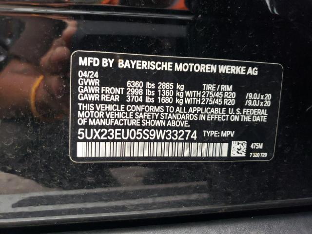 Photo 12 VIN: 5UX23EU05S9W33274 - BMW X5 XDRIVE4 