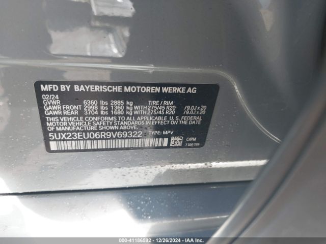 Photo 8 VIN: 5UX23EU06R9V69322 - BMW X5 