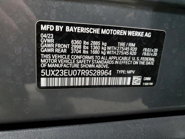 Photo 12 VIN: 5UX23EU07R9S28964 - BMW X5 XDRIVE4 