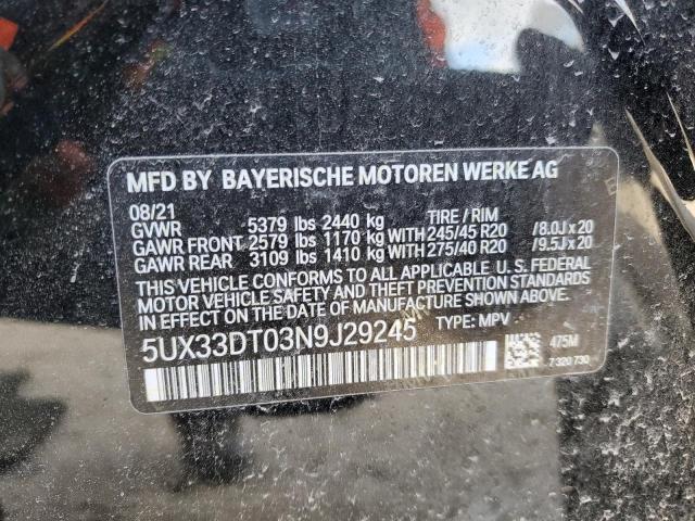 Photo 12 VIN: 5UX33DT03N9J29245 - BMW X4 