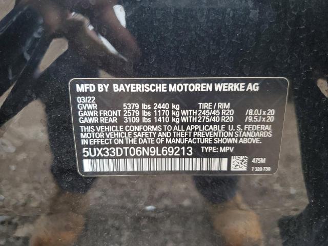 Photo 12 VIN: 5UX33DT06N9L69213 - BMW X4 XDRIVE3 