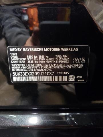 Photo 12 VIN: 5UX33EX02R9U21037 - BMW X6 XDRIVE4 