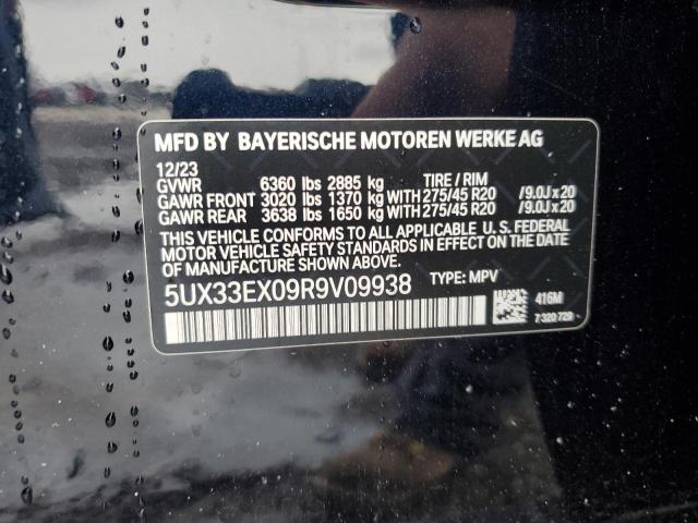 Photo 12 VIN: 5UX33EX09R9V09938 - BMW X6 XDRIVE4 